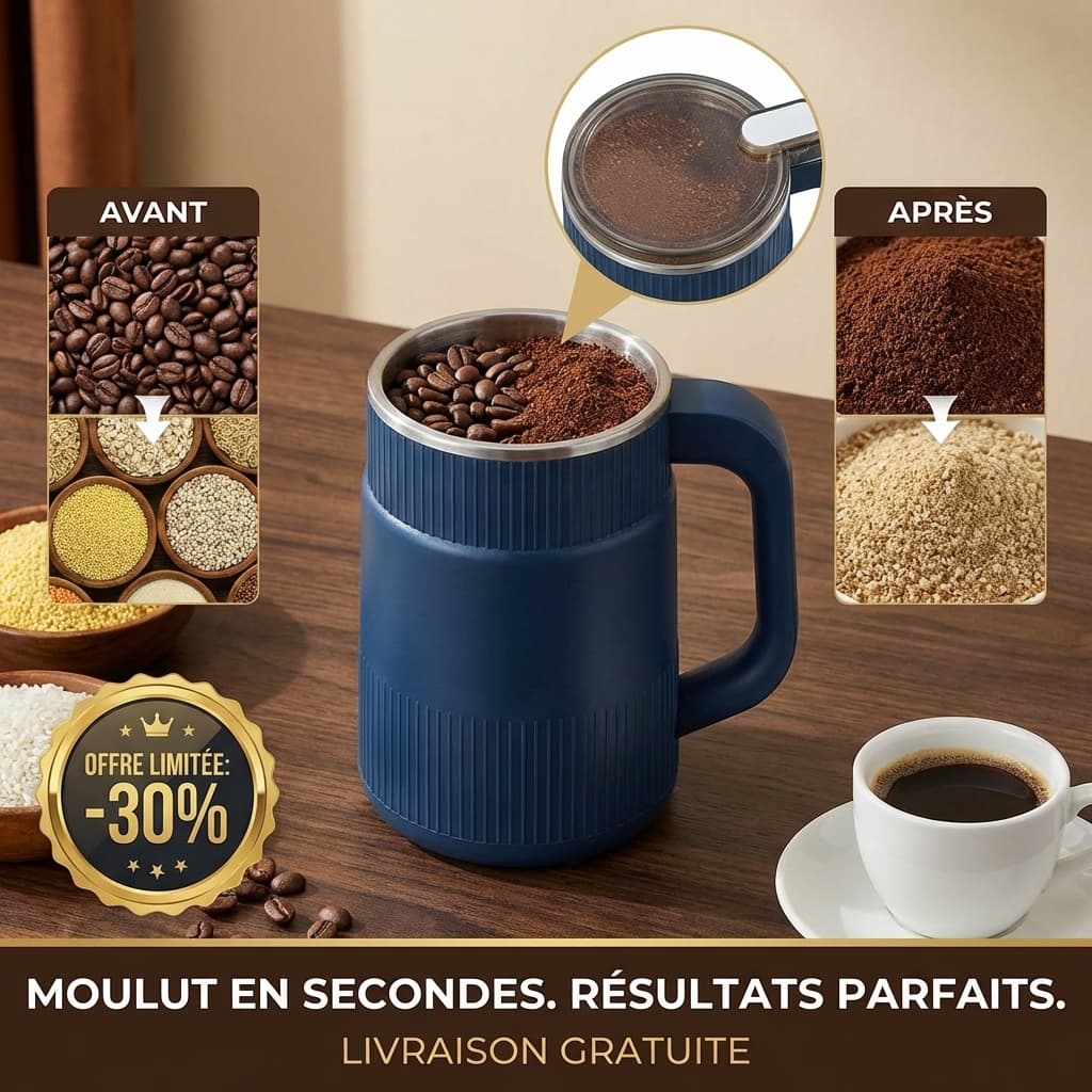 Moulin Électrique à Grains pour Usage Domestique
